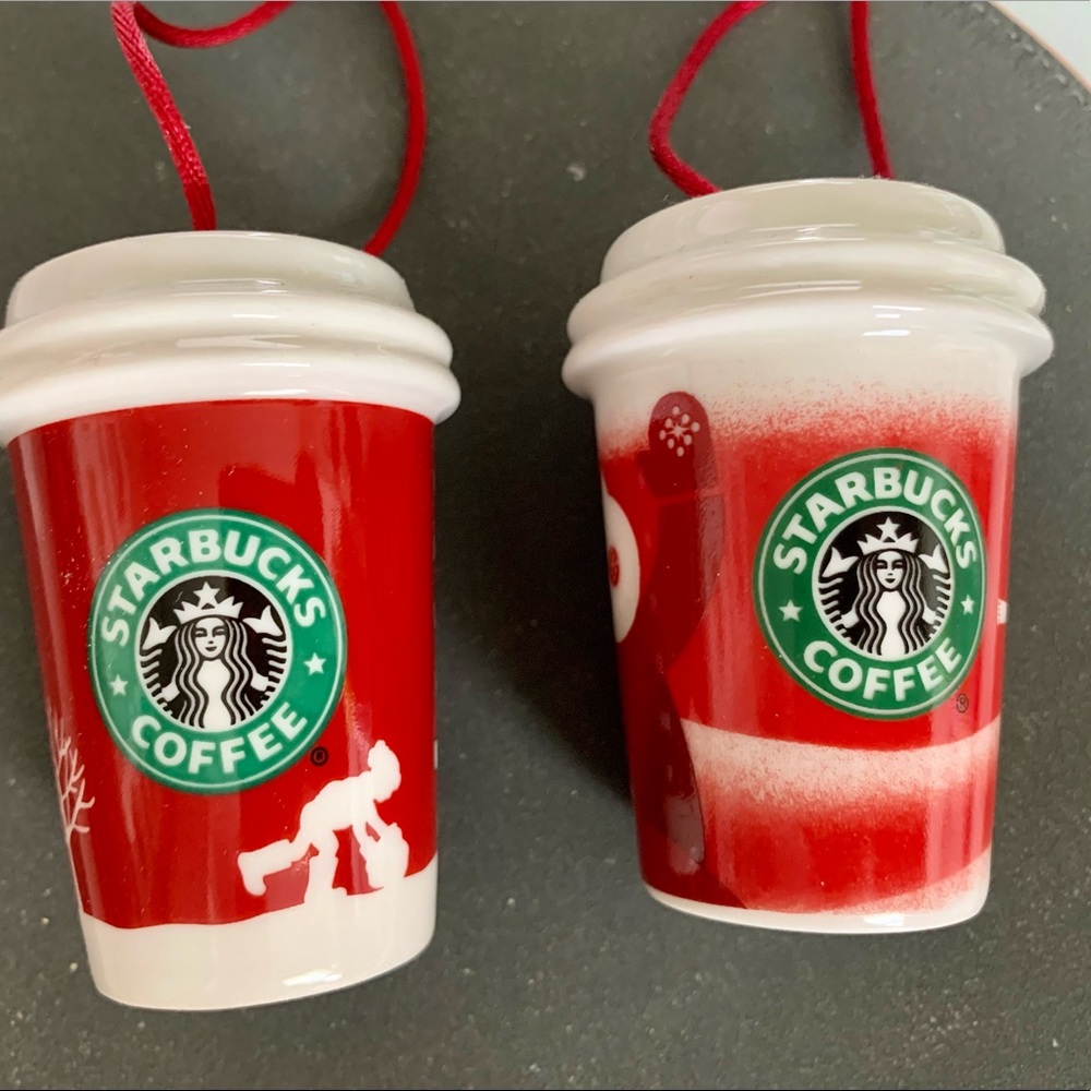 Starbucks Winter 2006 ornament set